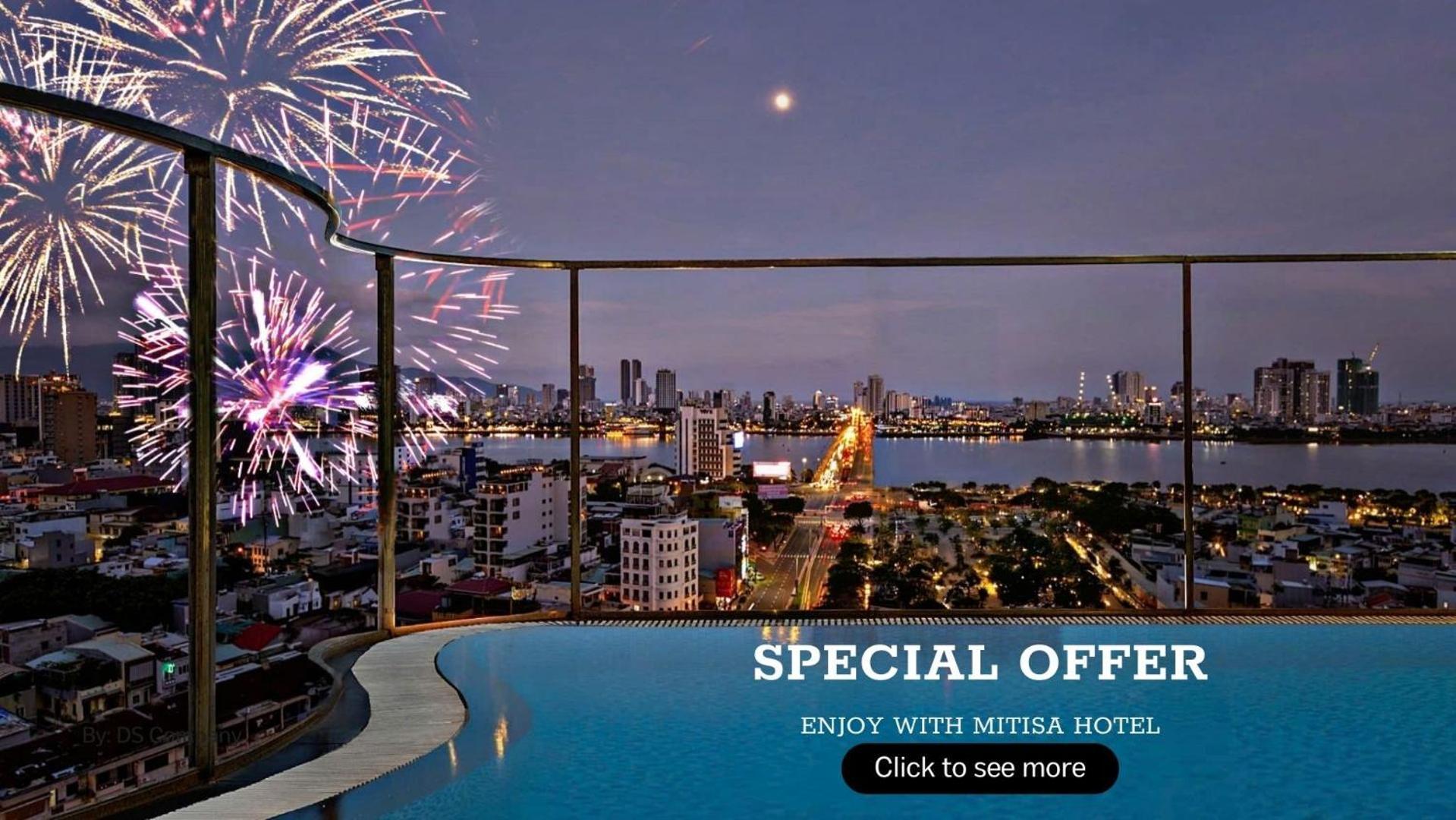 Mitisa Hotel Da Nang - Near Dragon Bridge Eksteriør bilde